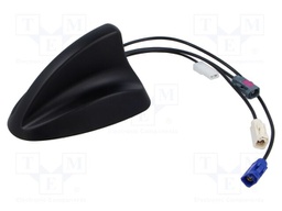 Antenna; automotive,SHARK; AM,DAB,FM,GNSS; Fakra; Len: 290mm