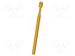Test needle; Operational spring compression: 4mm; 8A; Ø: 2mm; 1.5N