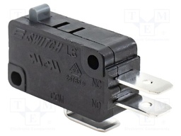MICROSWITCH, PLUNGER, SPDT, 15A, 250VAC