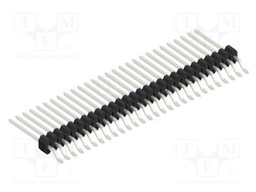 Connector: pin strips; pin header; male; PIN: 28; 1.27mm; SMT; 1x28