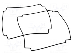 Gasket; HM-1554R; for enclosures