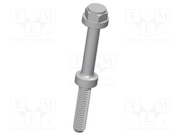Connector; Contact plating: silver plated; Contacts: brass; Ø: 9mm