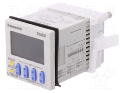 Timer; Range: 0,01s÷9999h; SPDT; 100÷240VAC; on panel; 45x45mm