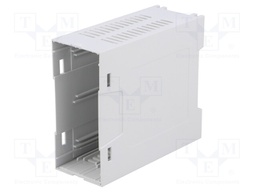 Enclosure: enclosure base; 35mm; ABS; grey; UL94HB; Series: EH 35