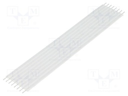 Connector: jumper cable; Cable ph: 2.54mm; L: 101.6mm; straight