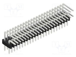 Connector: pin strips; pin header; male; PIN: 46; 1.27mm; THT; 2x23
