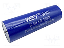 Capacitor: polypropylene; 6.8uF; ±3%; Ø23x85mm; Leads: axial; THT