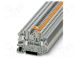 Splice terminal: rail; UT; PA; terminals: 3; W: 6.2mm; H: 65.4mm