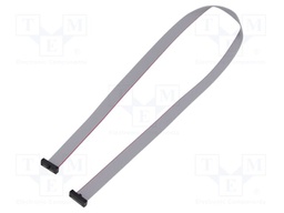 Ribbon cable with IDC connectors; Tape ph: 0.64mm; 457.2mm