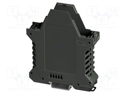 Enclosure base; with terminals; black; UL94V-0; ME 22,5; Y: 99mm