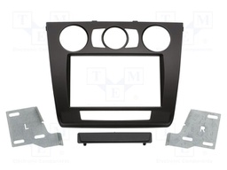 Radio frame; BMW; with cable; black