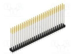 Connector: pin strips; pin header; male; PIN: 56; 2.54mm; THT; 2x28