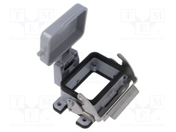 Enclosure: for HDC connectors; V-TYPE; size 44.27; -40÷125°C