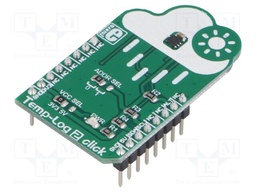 Click board; temperature sensor; I2C; TMP116; mikroBUS connector