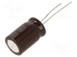 Capacitor: electrolytic; THT; 10uF; 500VDC; Ø12.5x20mm; ±20%; 1Ω