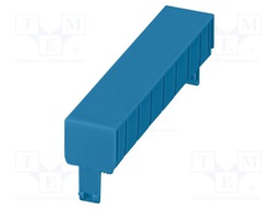 Cover; blue; UL94V-0; ME-IO 18,8; PA; X: 18.9mm; Y: 87.8mm; Z: 26mm