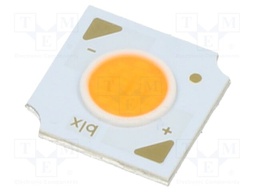 Power LED; COB; white warm; 120°; 700mA; P: 12.8W; 13.5x13.5x1.63mm