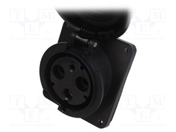 Connector: AC supply 3-phase; socket; female; 125A; 230VAC; IP67