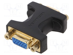 Adapter; Colour: black; Input: D-Sub 15pin HD socket