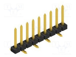 Connector: pin strips; pin header; male; PIN: 9; 2mm; SMT; 1x9; 100V