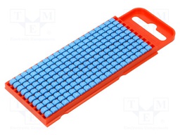 Markers for cables and wires; 2÷2.8mm; polyamide; push-in; L: 3mm