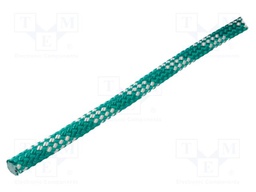 Rope; polypropylene; Ørope: 12mm; L: 25m; with a core; green
