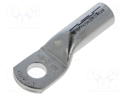 Tip: ring tube; M10; 50mm2; crimped; for cable; tinned; copper