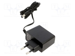 Power supply: switching; mains,plug-in; 15VDC; 1A; 15W; 84%