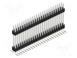 Connector: pin strips; pin header; male; PIN: 48; 1.27mm; SMT; 2x24
