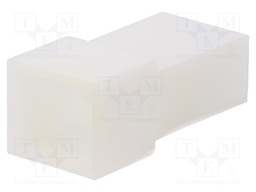 Terminals cover; male; for push-on 6.3mm connectors with lock