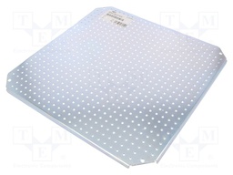 Mounting plate; steel