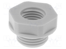 Reduction of threads for glands; Int.thread: M12; polyamide