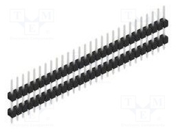 Connector: pin strips; pin header; male; PIN: 28; 2.54mm; THT; 1x28
