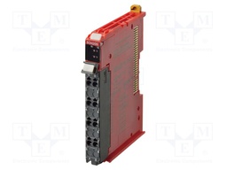 Module: safety; NX; 24VDC; Mounting: DIN; 0÷55°C; Safety cat: 3; IP20