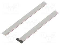 Ribbon cable with IDC connectors; Tape ph: 0.64mm; 1016mm