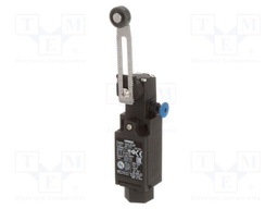 Limit switch; adjustable lever, roller; 10A; max.240VAC; G 1/2"
