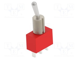 Switch: toggle; Pos: 3; SP3T; ON-OFF-(ON); 2A/250VAC; 5A/28VDC