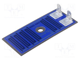 Resistor: thick film; heating; screw; 100W; Temp: -40÷200°C; H: 1mm