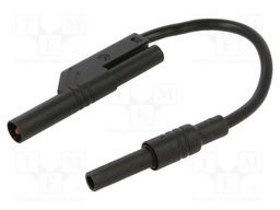 Test lead; 32A; insulated,with 4mm axial socket; Urated: 300V