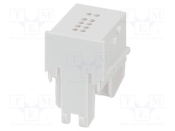 Cover; grey; UL94V-0; ME-IO 18,8; PA; X: 18.9mm; Y: 21.9mm; Z: 26mm