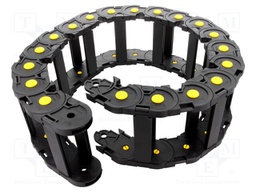 Cable chain; Series: Medium; Bend.rad: 100mm; L: 1000mm
