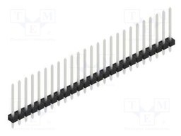 Connector: pin strips; pin header; male; PIN: 25; 2.54mm; THT; 1x25