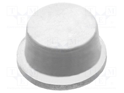 Self-adhesive foot; Ø: 9.5mm; H: 4.8mm