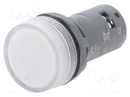 Control lamp; 22mm; CL2; -25÷70°C; Illumin: LED; Ø22mm; 48÷60VAC