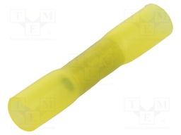 Butt splice; in heat-shrinkable insulation; copper; 4÷6mm2