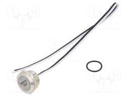 Switch: vandal resistant; Pos: 2; SPST-NO; 50mA/24VDC; IP65; yellow