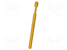 Test needle; Operational spring compression: 4mm; 5A; Ø: 2mm; 0.6N