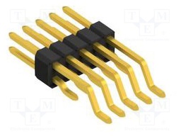 Connector: pin strips; pin header; male; PIN: 10; 1.27mm; SMT; 2x5