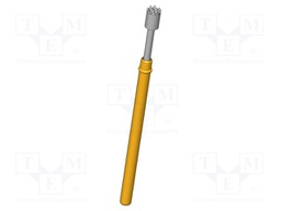 Test needle; Operational spring compression: 4mm; 8A; Ø: 2mm; 1.5N
