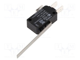 Microswitch SNAP ACTION; with lever; SPDT; 16A/250VAC; ON-(ON)